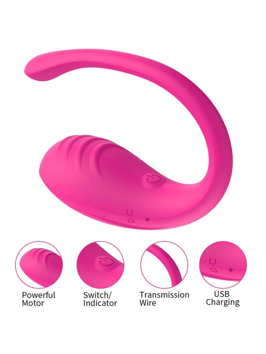 Remote Egg Vibrator with App