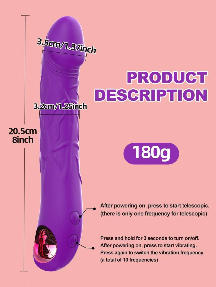 Thrusting Dildo Wand