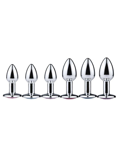 Heart Anal Plugs For Beginners 4 Pack