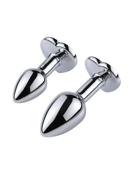 Heart Anal Plugs For Beginners 4 Pack